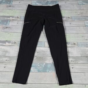 Black ATHLETA Workout Legging Pants Size Medium